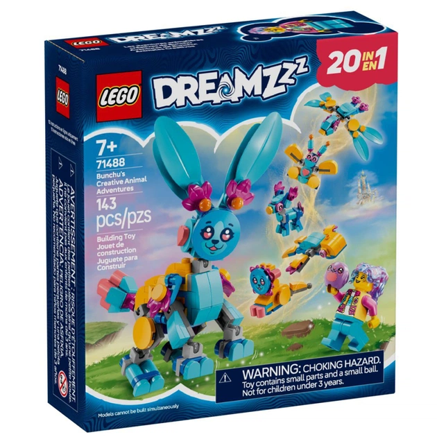Конструктор LEGO DREAMZzz Творчі тваринні пригоди Бунчу (71488) - зображення 1