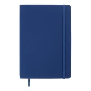 Книга записна Buromax Touch Me 96 аркушів А5 у клітинку синій (BM.295102-02) зображення 1