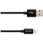 Дата кабель USB 2.0 AM to Lightning 1.0m Black Canyon (CNE-CFI3B) - зменшене зображення 2