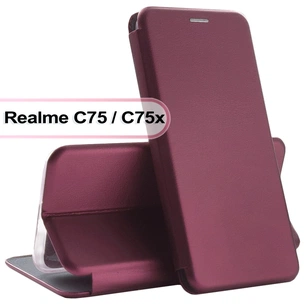 Чохол до мобільного телефона BeCover Exclusive Realme C75 / C75x Red Wine (713512) зображення 1
