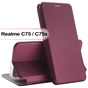 Чохол до мобільного телефона BeCover Exclusive Realme C75 / C75x Red Wine (713512) - зменшене зображення 1