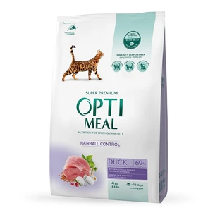 Сухий корм для кішок Optimeal для дорослих зі смаком качки 4 кг (B1840701) зображення 1