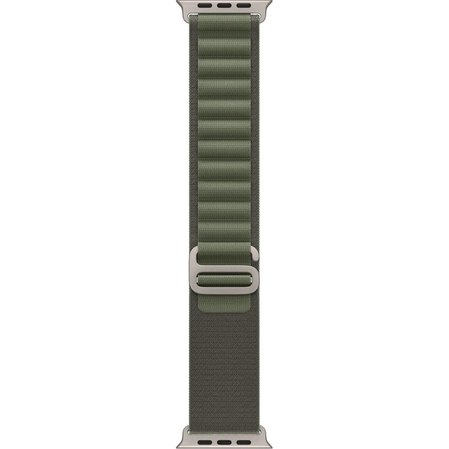 Ремінець до смарт-годинника Apple 49mm Alpine Loop - Small Green (MQE23ZM/A) - изображение 1