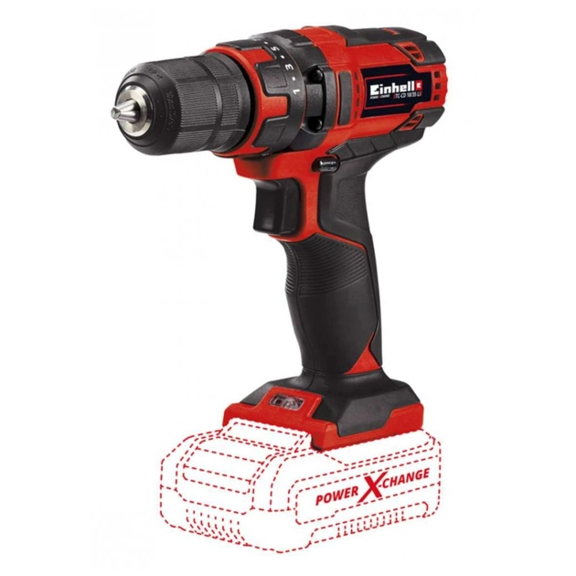 Шуруповерт Einhell TC-CD 18/35 Li - Solo, аккумуляторный (Без АКБ и ЗУ) (4513927) - зображення 1