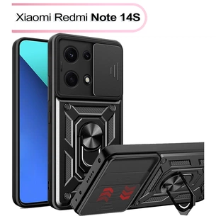 Чохол до мобільного телефона BeCover Xiaomi Redmi Note 14S Black (713546) зображення 1