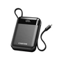Батарея універсальна Canyon 10000mAh OnPower 104 PD/20W, QC/22.5W built-in cable Black (CNS-CPB104B) - уменьшенное изображение 1