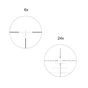 Оптичний приціл Vector Optics Sentinel 6-24x50 (30 мм) illum. FFP (SCFF-57) - зменшене зображення 7