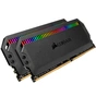 Модуль пам'яті для комп'ютера DDR4 32GB (2x16GB) 3000 MHz Dominator Platinum RGB Black Corsair (CMT32GX4M2C3000C15) - зменшене зображення 4