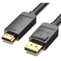 Кабель Vention DisplayPort - HDMI (M/M), 2 м, Black (HAGBH) - уменьшенное изображение 2