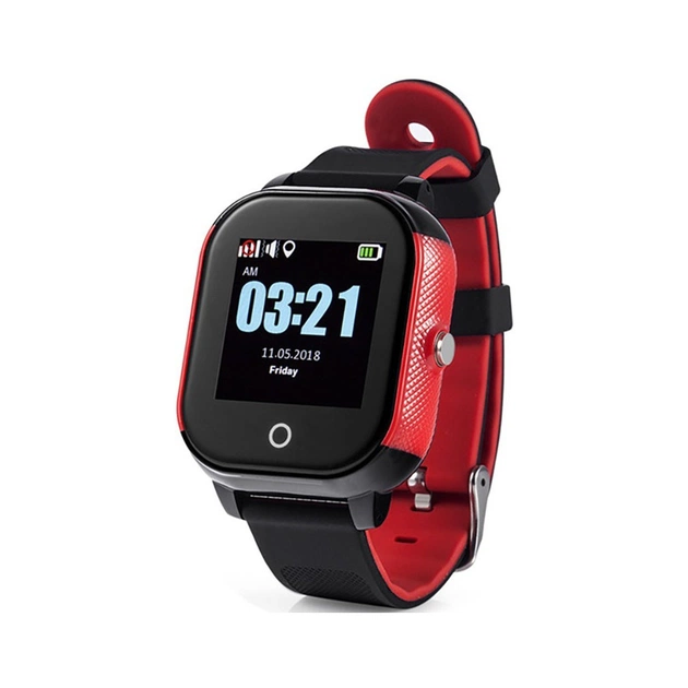 Смарт-годинник UWatch GW700S Kid smart watch Black/Red (F_86983) - зображення 1