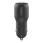 Зарядний пристрій Belkin Car Charger (24W) Dual USB-A, USB-A - Lightning, 1m, black (CCD001BT1MBK) - зменшене зображення 3