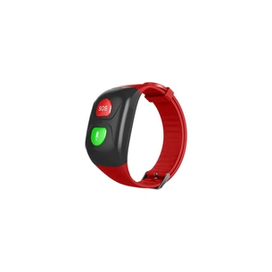 Фітнес браслет GoGPS М03 кнопка SOS black/red (M03BKRD) зображення 1