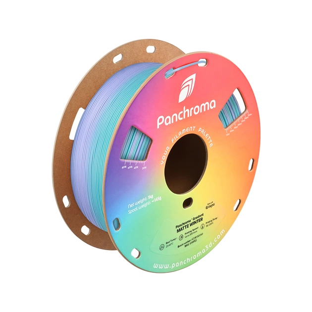 Пластик для 3D-принтера Polymaker PLA PANCHROMA GRADIENT MATTE 1,75mm 1kg WINTER (CA04058) - зображення 1