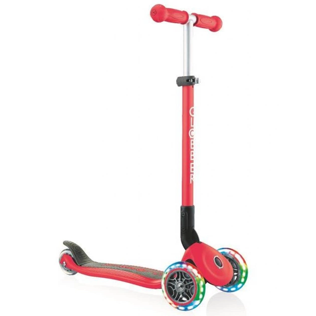 Самокат Globber Primo Foldable Lights Red (432-102-2) - изображение 1