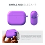 Чехол для наушников Armorstandart Hang Case For Apple AirPods Pro 3 Purple (ARM88281) - уменьшенное изображение 2