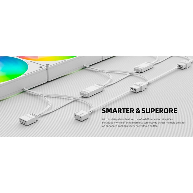 Кулер до корпусу ID-Cooling AS-120-ARGB-W TRIO - picture 11