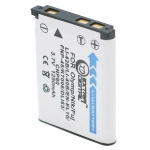 Акумулятор до фото/відео Extradigital Olympus Li-40B, Li-42B (BDO2538) зображення 1