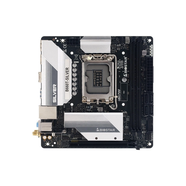 Материнська плата Biostar B660T-SILVER - зображення 1