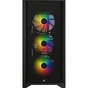 Корпус Corsair iCUE 4000X RGB Tempered Glass Black (CC-9011204-WW) - зменшене зображення 2