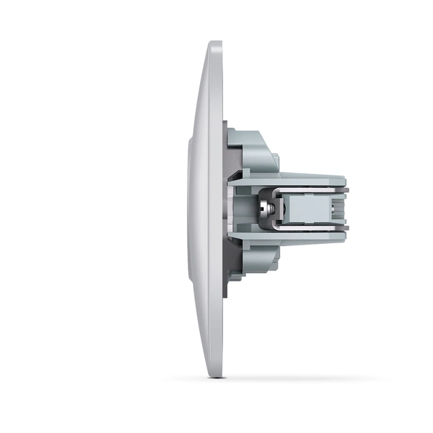 Розетка Videx BINERA 2ая із заземленням кремова (VF-BNSK1-SS) - зображення 3