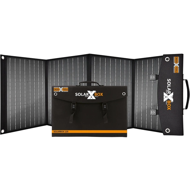 Портативна сонячна панель Cross Tools Solarbox 120 - picture 4
