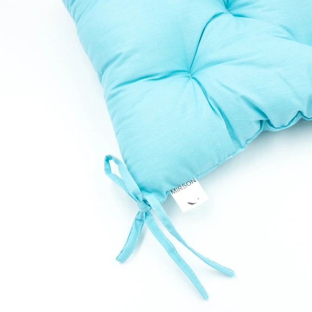 Подушка на стілець MirSon Ranforce Elite 11-2208 Mint 50x50 см (2200006275855) - picture 3