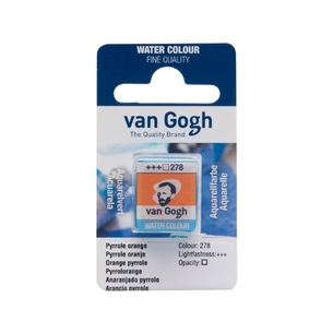 Акварельні фарби Royal Talens Van Gogh (278), Пірольний помаранчевий, кювета (8712079419110) зображення 1