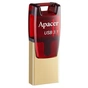 USB флеш накопичувач Apacer 64GB AH180 Red Type-C Dual USB 3.1 (AP64GAH180R-1) - зменшене зображення 2