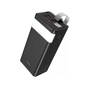 Батарея універсальна HOCO 40000mAh Powermaster PD/20W, QC/22.5W, Lamp, Black (J86 / 714737) - зменшене зображення 1