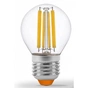 Лампочка Videx Filament G45F 6W E27 4100K 220V (VL-G45F-06274) - зменшене зображення 1