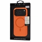 Чохол до мобільного телефона BeCover FIBRA Silicone OmniMag Apple iPhone 17 Pro Orange (716221) - зменшене зображення 4