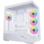 Корпус для ПК Lian Li V100R case with pre-installed four 120mm RGB PWM fan, White (G99.V100RW.01) - зменшене зображення 1