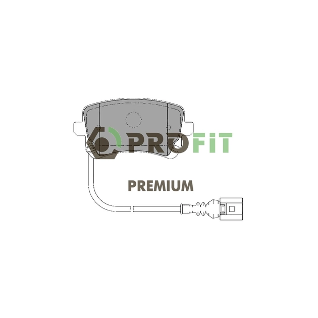 Гальмівні колодки Profit 5005-1644 - изображение 1