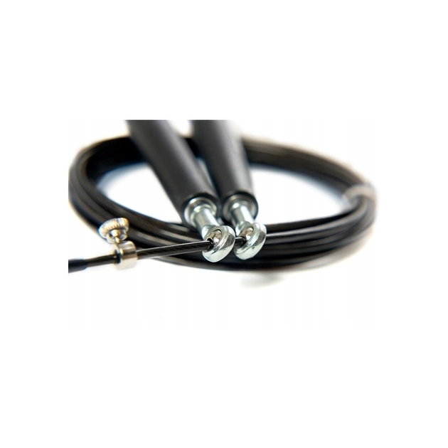 Скакалка EDGE Premium Rope ESK-5 швидкісна 3м Чорна (ESK-5 BLACK) - picture 3