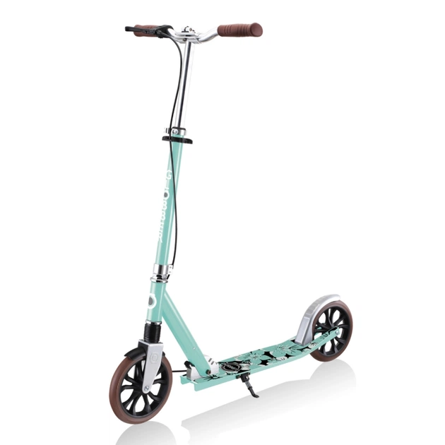 Самокат Globber NL205 Deluxe, з ручним гальмом, м''ятний (685-206) - изображение 1
