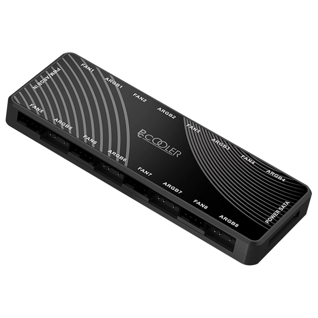 Модуль управління підсвічуванням PcCooler ARGB Hub-H01 - picture 5