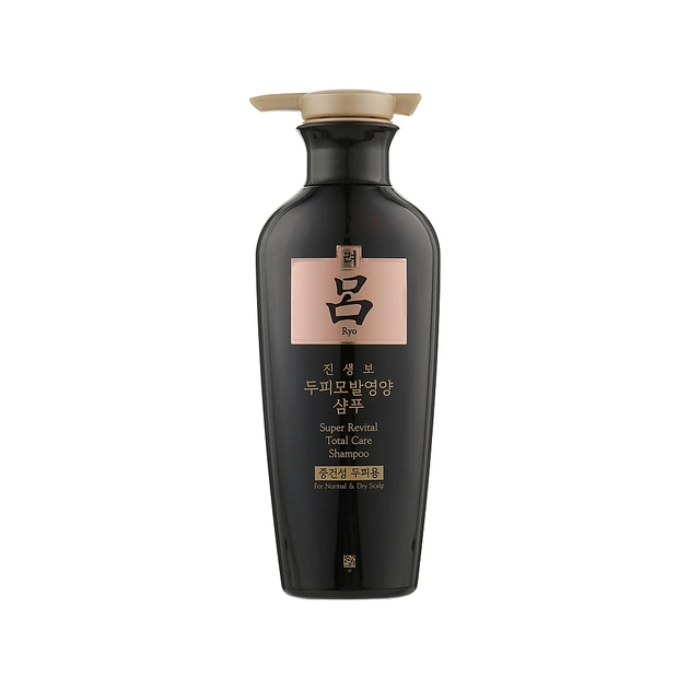 Шампунь Ryo Super Revital Total Care Shampoo For Normal & Dry Scalp 400 мл (8801042697553) - зображення 1