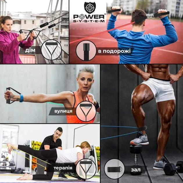 Еспандер Power System PS-4098 Ultimate Expander Set 3 шт (4098MX-0) - изображение 10