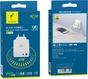 Мережевий зарядний пристрій SkyDolphin SC10 High Power PD 65W+QC3.0 White (SDMZP-000188) - зменшене зображення 1