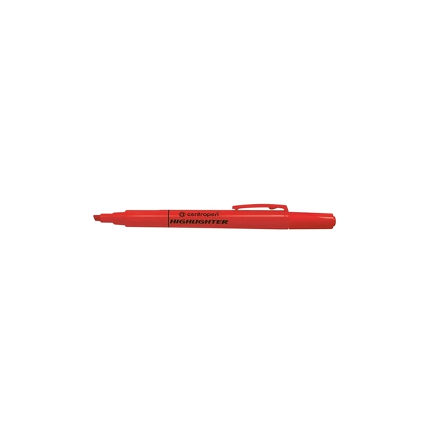 Маркер Centropen Fax 8722 1-4 мм клиновидный красный (8722/02) - изображение 1