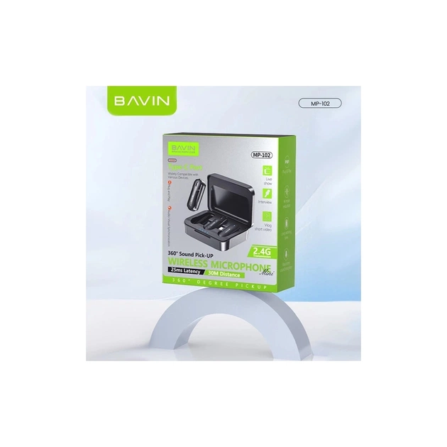 Микрофон BAVIN MP-102 Type-C Black (MP-102 BK) - изображение 12