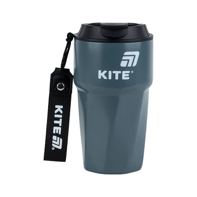 Термокружка Kite 450 мл сіра (K25-1220-1) - зображення 1
