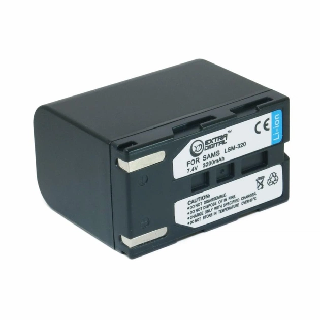 Акумулятор до фото/відео Extradigital Samsung SB-LSM320 (DV00DV1321) - изображение 1