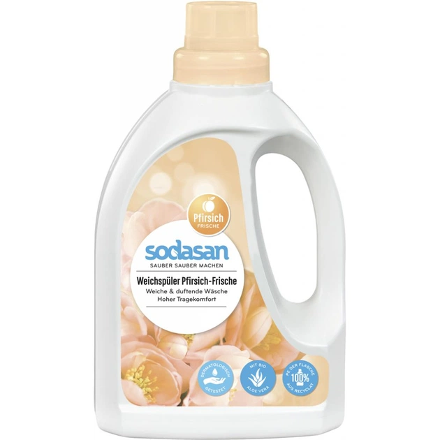 Кондиционер для белья Sodasan Fabric Softener 750 мл (4019886016063) - изображение 1
