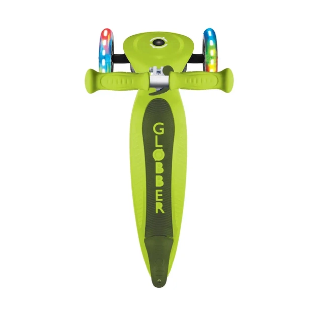 Самокат Globber Primo Foldable Lights колеса з підсвіткою до 50 кг 3+ Зелений (432-106-3) - picture 5