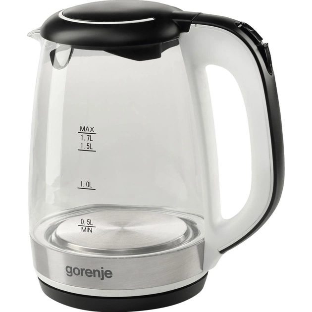 Електрочайник Gorenje K 17 GLBW - зображення 1