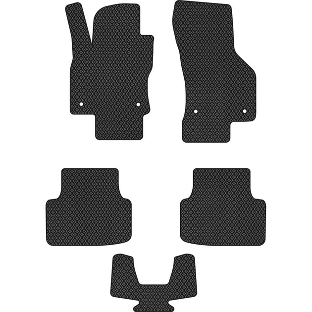 Коврик в салон EVAtech Skoda Octavia A7 AT 2013-2020 3 покоління (SK3639CV5AV4RBB) - изображение 1