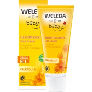 Детский крем Weleda Календула дитячий крем для обличчя 50 ml (4001638096614) изображение 1