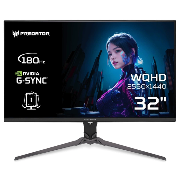 Монитор Acer Predator XB323QUPbmiiprx (UM.JX3EE.P09) - изображение 1