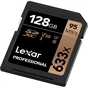 Карта пам'яті Lexar 128GB SDXC class 10 UHS-I U3 V30 633x Professional (LSD128CB633) - зменшене зображення 4